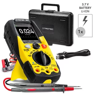 Trotec Cyfrowy multimetr True RMS z wbudowaną kamerą termowizyjną BE60 - Multimetry - miniaturka - grafika 3