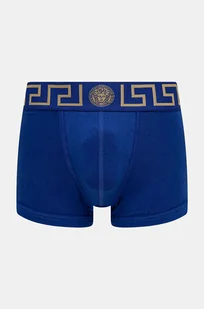 Versace bokserki męskie kolor niebieski AU10026 1A10011 - Majtki męskie - miniaturka - grafika 1