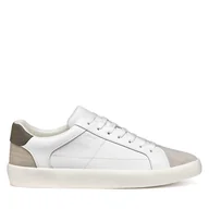 Sneakersy męskie - Sneakersy Geox U Affile U55BUA 09B22 C1ZA3 Biały - miniaturka - grafika 1