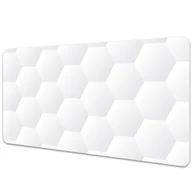 Podkładki na biurko - Duża podkładka ochronna na biurko Plaster miodu 90x45 cm - miniaturka - grafika 1