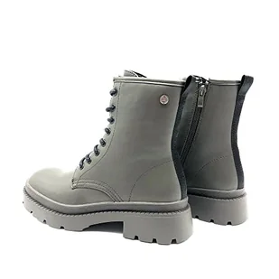 XTI Damskie sztyblety 140206, kaki, 37 UE - Botki damskie - miniaturka - grafika 1