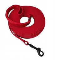 Smycze dla psów - Linka treningowa SMYCZ wodoodporna PVC 10M red - miniaturka - grafika 1
