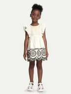 Sukienki i spódniczki dla dziewczynek - Original Marines Sukienka letnia DEP3180F Beżowy Regular Fit - miniaturka - grafika 1