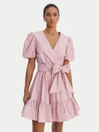 Sukienki - Fracomina Sukienka koktajlowa FY26SD1037W40001 Różowy Regular Fit - miniaturka - grafika 1