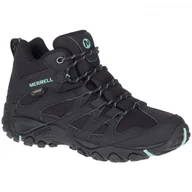 Buty trekkingowe damskie - Damskie buty turystyczne Merrell Claypool Sport Mid Gtx Rozmiar butów (UE): 39 / Kolor: czarny/niebieski - miniaturka - grafika 1