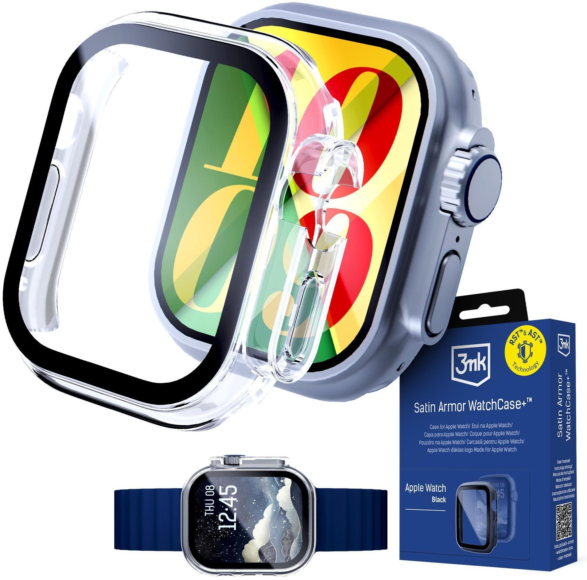 3MK 3mk Satin Armor WatchCase+ Clear 49mm