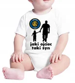 Body dla niemowląt - 2053 BODY DZIECIĘCE INTER MEDIOLAN PREZENT 86 - miniaturka - grafika 1