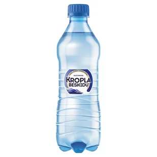 Kropla Beskidu Woda gazowana 0.5L butelka PET gnk0190223 - Woda - miniaturka - grafika 1