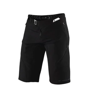 Damskie Spodenki Rowerowe 100% Airmatic Black r.S - Spodenki rowerowe - miniaturka - grafika 1