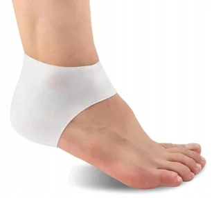 Amortyzująca Podpiętka PODUSZKA żelowa + OSŁONA na pękniętą piętę ZAPIĘTKA - Akcesoria obuwnicze Amortyzująca Podpiętka PODUSZKA żelowa + OSŁONA na pękniętą piętę ZAPIĘTKA - Akcesoria obuwnicze - miniaturka - grafika 1