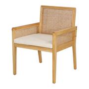 Fotele i krzesła ogrodowe - Rattanowy fotel ogrodowy Bonami Selection Tosca - miniaturka - grafika 1