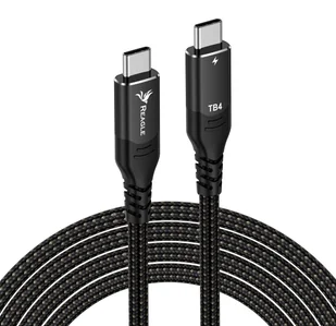 Reagle Kabel THUNDERBOLT 4 PRO USB-C PD 100W 8K 40 Gbps Macbook Pro Air 2m - Kable USB - miniaturka - grafika 1