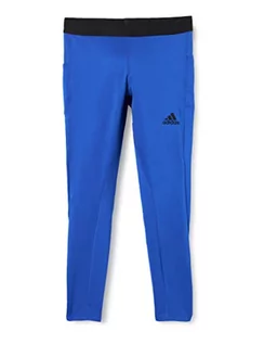 Legginsy - adidas Męskie legginsy Cold.rdy Techfit, niebieski (Bold Blue), S - grafika 1