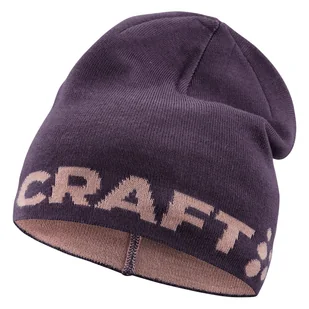 Czapka zimowa CRAFT ADV NORDIC TRAINING MERINO LOGO HAT 1914807-499000 – Fioletowy - Czapki męskie - miniaturka - grafika 1