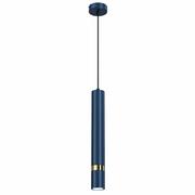 Lampy sufitowe - Milagro Lampa wisząca JOKER NAVY BLUE/GOLD 1xGU10 MLP7725 - miniaturka - grafika 1