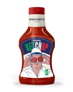 Makłowicz i Synowie Ketchup toskański 490 g - Ketchup - miniaturka - grafika 1
