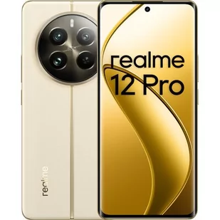 Realme 12 Pro 12/256GB 5G Beżowy - Telefony komórkowe - miniaturka - grafika 1