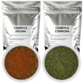 Przyprawy i zioła sypkie - Czubryca Zielona Czubryca Czerwona Zestaw 2 X 200G - miniaturka - grafika 1