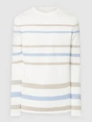 Swetry męskie - Sweter w paski - miniaturka - grafika 1