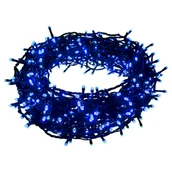 Oświetlenie świąteczne - Lampki zewnętrzne 600 LED flash zimny biały / niebieski timer transformator 34,95 m Cortina - miniaturka - grafika 1