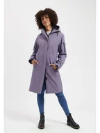 Kurtki damskie - TRAVELIN' Płaszcz przejściowy "Uvana" w kolorze fioletowym - miniaturka - grafika 1