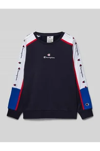 Bluza z nadrukiem z logo - Champion - Bluzy damskie - miniaturka - grafika 1