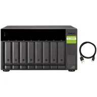 Serwery plików NAS i macierze dyskowe - QNAP 8-bay desktop USB-C 3.1 Gen2 10Gbps JBOD expansion unit with a TL-D800C - miniaturka - grafika 1