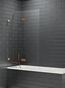 Parawany nawannowe - Parawan nawannowy New Trendy Avexa 100x150 cm 2-częściowy uchylny lewy miedź EXK-3808 - miniaturka - grafika 1