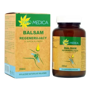IWO MEDICA Balsam regenerujący z sadła gęsi 200ml IWO MEDICA 71DESBALRE - Żele i maści lecznicze - miniaturka - grafika 1