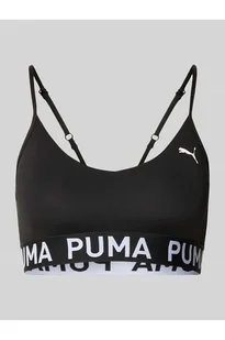 Biustonosz z elastycznym paskiem z logo - Puma - Biustonosze - miniaturka - grafika 1