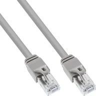 Patchcordy - InLine InLine® Patch Cable S/FTP PiMF Cat.6 certified grey 0.3m - miniaturka - grafika 1