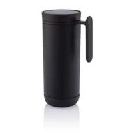 Kubki termiczne - Kubek termiczny Clik 225 ml, czarno-szary - miniaturka - grafika 1