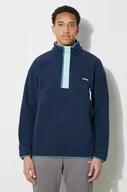 Bluzy męskie - Columbia bluza sportowa kolor granatowy wzorzysta - miniaturka - grafika 1