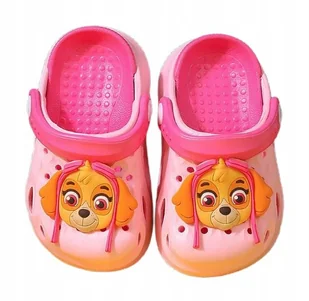 KLAPKI KAPCIE DZIECIĘCE BUTY SANDAŁKI PSI PATROL SKYE 28-30 - Buty dla dziewczynek - miniaturka - grafika 1