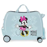 Walizki - Disney Mickey 'Enjoy the Day' walizka kabinowa, Jasnoniebieski, 50x38x20 cms, Walizka dziecięca - miniaturka - grafika 1