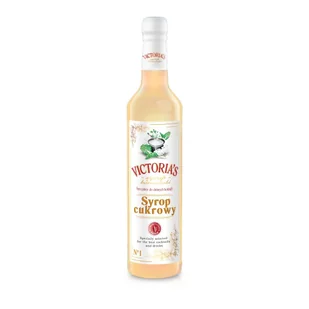 Victoria Cymes SYROP BARMAŃSKI CUKROWY 490ML - Syropy i koncentraty owocowe - miniaturka - grafika 1