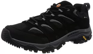 Merrell Damskie buty trekkingowe Moab 3 GTX, Czarny, 43 EU - Buty trekkingowe damskie - miniaturka - grafika 1