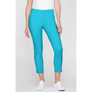 Spodnie Kosmetyczne Cygaretki Turkusowe Rozmiar: 42 - Odzież medyczna - miniaturka - grafika 2