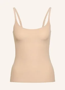 Chantelle Top Softstretch beige - Koszulki i topy damskie - miniaturka - grafika 1