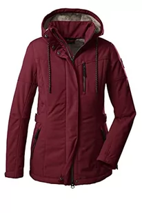 G.I.G.A. DX (GIGEQ damska kurtka softshell z odpinanym kapturem GW 26 WMN SFTSHLL JCKT, ciemnoczerwona, 36, 38545-000 - Kurtki damskie - miniaturka - grafika 1