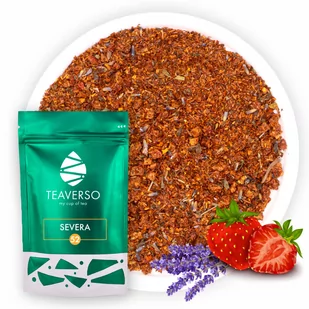 Herbata czerwonokrzew rooibos z truskawką 50 g - Herbata - miniaturka - grafika 1