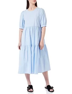 ONLY Damska sukienka ONLDITTE Life 2/4 MIDI Dress WVN NOOS sukienka, Blue Fog, S - Sukienki - miniaturka - grafika 1