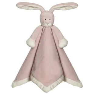 Teddykompaniet, kocyk- przytulanka Zając, różowe - Maskotki i pluszaki - miniaturka - grafika 1