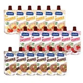 Koncentraty warzywne, przeciery - Lubella Owsianka Mix 3 Smaków 100g x 18 sztuk - miniaturka - grafika 1