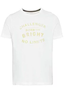 Camel Active T-Shirt Męski 4096465T08, Broken White, M - Koszulki męskie - miniaturka - grafika 1