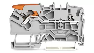 Wago Złączka 2-przewodowa przelotowa 2,5mm2 szara 2102-1201 /50szt./ - Kostki, złączki, wtyczki - miniaturka - grafika 1