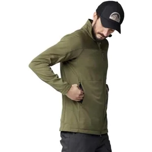 Fjallraven 86971-662 Abisko Lite kurtka polarowa M kurtka męska, Deep Forest, rozmiar S - Kurtki męskie - miniaturka - grafika 1