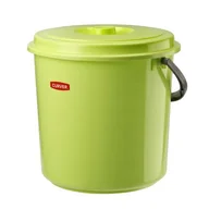 Inne artykuły do sprzątania - Wiadro 12 l z pokrywą zielony - miniaturka - grafika 1