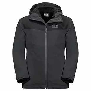 Jack Wolfskin Unisex dziecięca kurtka snowfrost 3 w 1 K - Kurtki i płaszcze dla chłopców - miniaturka - grafika 1