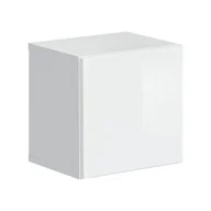 Szafki do salonu - Szafka/witryna wisząca mini Switch sw 5 biały połysk 27 WW SW SW 5 - miniaturka - grafika 1